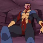 Beaten up Mark