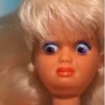 Barbie disgusted