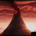 El Macho jumping into volcano GIF Template