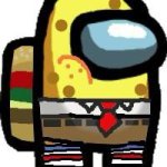Among us spongebob