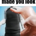 made you look meme