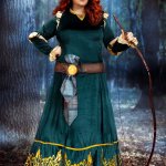 Women's Plus Size Premium Disney Merida Costume Dress | Adult |