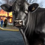 Disaster Cow template