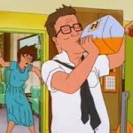 Hank Hill chugging