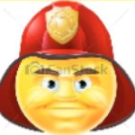 Goofy fireman