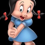 Cute Petunia pig (artwork looney tunes)