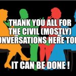 Civil conversation