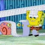 Spongebob's List meme