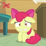 Scared Apple Bloom