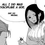 all I did was discipline a hoe.