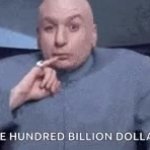 Dr. Evil Hundred Billion GIF Template