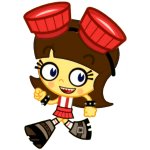 Frida Suarez in her Natural Brown Hair