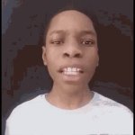 black kid talking GIF Template