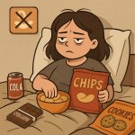 lying in bed