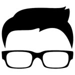 glasses and hair