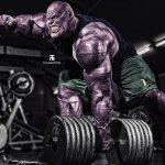 thanos lifting weights