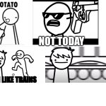 die potato and I like trains