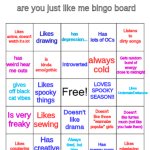 my bingo board meme