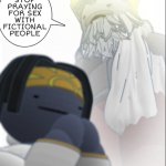 Stop praying for sex with fictional people