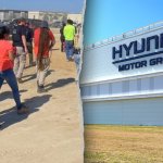Hyundai factory raid