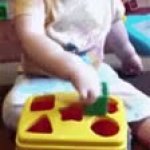 Kid shapes GIF Template