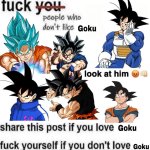 Share if you love Goku