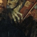 Skeleton Whispering Over Shoulder (Only Right Side)