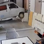 Van through window template