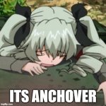 Duce Anchovy, its over = Its Anchover | ITS ANCHOVER | image tagged in duce anchovy | made w/ Imgflip meme maker