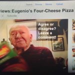 Leonard reviews pizza