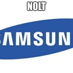 N | NOLT | image tagged in samsung logo,two buttons,drake hotline bling,dont you squidward | made w/ Imgflip meme maker