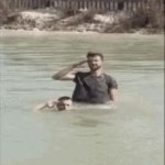 Going down with the ship GIF Template