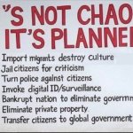 IT IS NOT CHAOS IT IS PLANNED