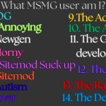 Which MSMG user am I by Grace meme
