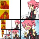 Kasane Teto Recursion | image tagged in kasane teto meme | made w/ Imgflip meme maker