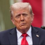 Trump asleep or stroke