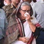 Hasina Crying