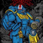 Space marine pointing at you