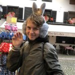 Cute guy with bunny ears