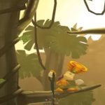 Rayman cutting off the branch meme