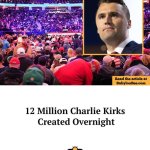 12 Million Charlie Kirks Created Overnight