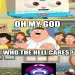 A fill-in meme but I made it more unfunny | image tagged in ruin this fill in meme 271,deviantart,cringe,family guy,peter griffin,why are you reading the tags | made w/ Imgflip meme maker