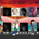 Grand Tour (2024/2025) Cast (My Style) | image tagged in grand tour 2024/2025 cast my style,meme,memes,spoof cast,grand tour,characters | made w/ Imgflip meme maker