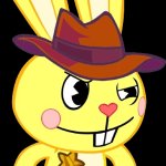 Cuddles dress as cowboy (htf)