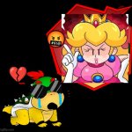 Baby bowser JR being Disgusting!