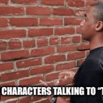 Bro | CARTOON CHARACTERS TALKING TO “THE KIDS” | image tagged in gifs,talking to wall | made w/ Imgflip video-to-gif maker