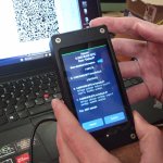Specter DIY Shield Version signing a Bitcoin Transaction