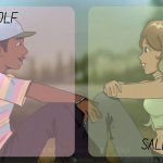 wolf and salem - foxed n moons temp #2 meme