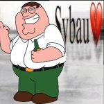 Peter Griffin but SYBAU meme