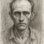 1000 yard stare pencil